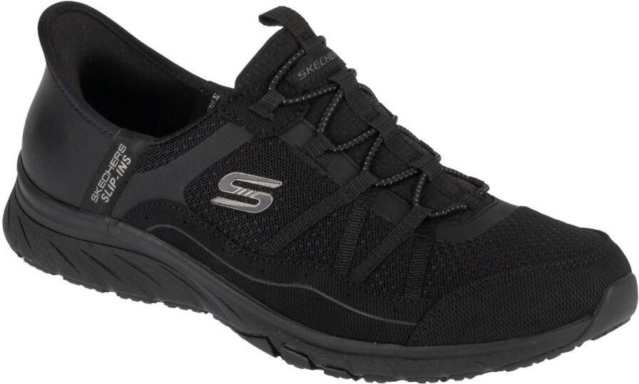 Skechers Slip-ins: Gratis Sport Leisurely Vrouwen Zwart Sneakers Sportschoenen