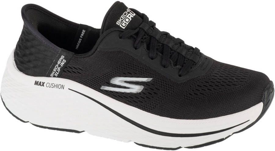 Skechers Slip-Ins: Max Cushioning Elite 2.0 Vanish Vrouwen Zwart Sportschoenen