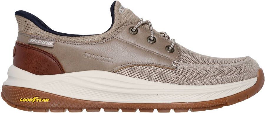 Skechers Slip-ins Meroe Alden Heren Instappers Taupe