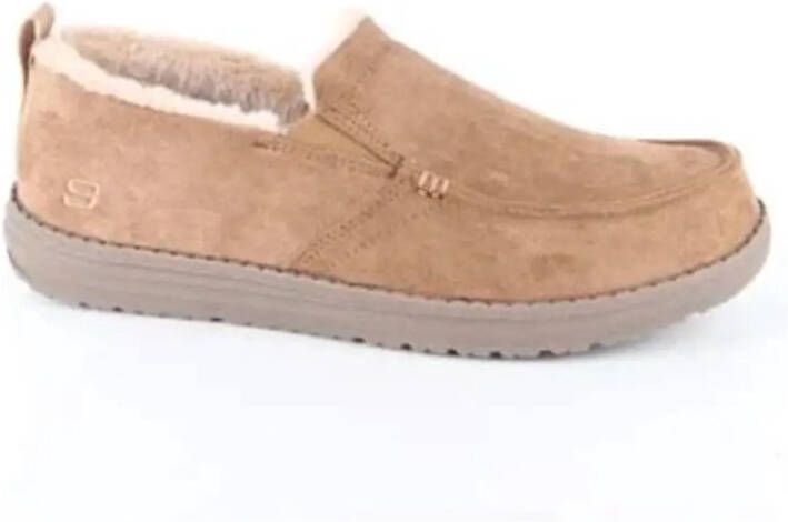 Skechers Slip-Ins Murette Sfield Heren Sloffen Tan