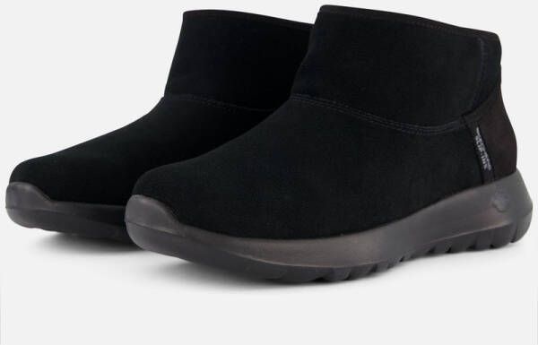 Skechers Slip-Ins On The Go Enkellaarsjes zwart Dames