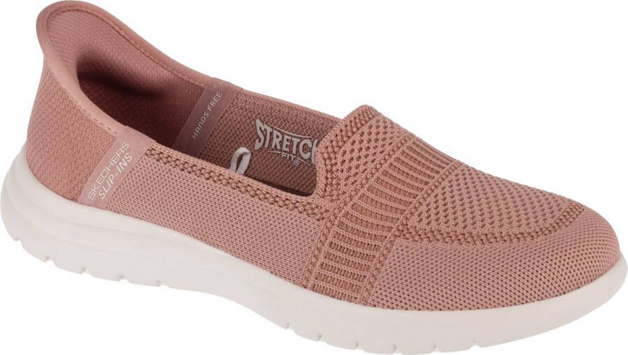 Skechers Slip-on sneakers ON-THE-GO FLEX-CAMELLIA Slip-on schoen vrijetijdsschoen met zacht gepolsterde schacht