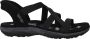 Skechers Sandalen Slip-ins: Reggae Slim Stretch Flex 163460 BBK Zwart - Thumbnail 1