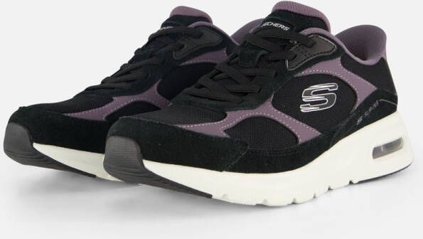 Skechers Slip-ins Skech-air Court Instappers zwart Dames