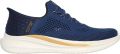 Skechers Instapper Hands-Free Slip-Ins 210810 BLU Blauw Machine Washable - Blauw