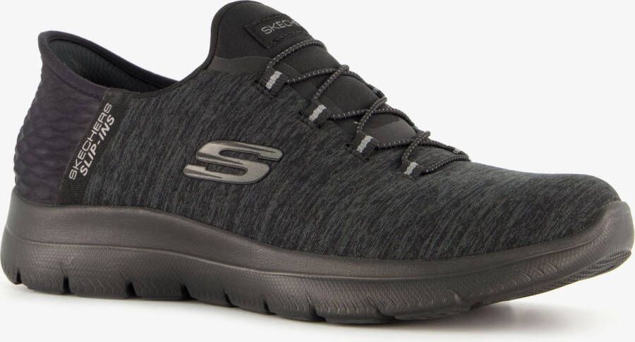 Skechers Slip-ins: Summits dames sneakers Zwart