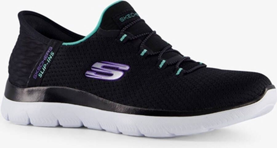 Skechers Slip-ins: Summits dames sneakers zwart Extra comfort Memory Foam - Foto 1