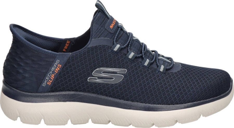 Skechers Summits High Range 232457-NVY. Mannen. Marineblauw. Sneakers