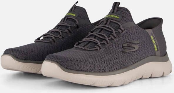 Skechers Slip-on sneakers SUMMITS-HIGH RANGE vrijetijdsschoen met slip-in hiel voor een gemakkelijke instap