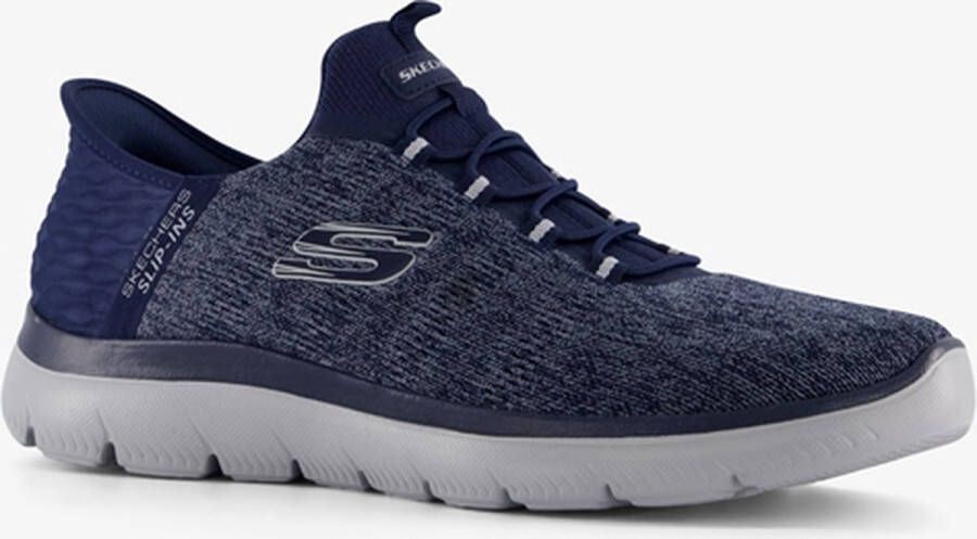 Skechers Slip-ins: Summits Key Pace sneakers Blauw Extra comfort Memory Foam