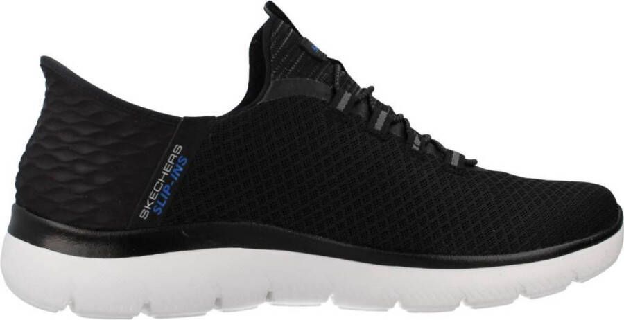 Skechers Summits-High Range Slip-On Basketbalschoenen Zwart Heren
