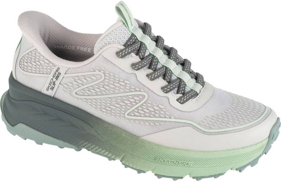 Skechers Slip-Ins: Switch Back Mist Vrouwen Grijs Sneakers