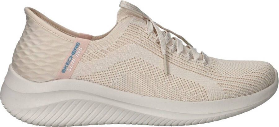 Skechers Hands Free Slip-Ins Ultra Flex 3.0 Brilliant Path VEGAN instapper Dames Wit