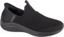 Skechers Slip-Ins: Ultra Flex 3.0 Cozy Streak 149708-BBK Vrouwen Zwart Sneakers Sportschoenen - Thumbnail 1
