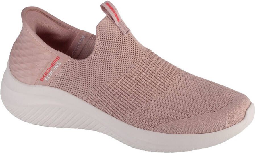 Skechers Slip-Ins: Ultra Flex 3.0 Cozy Streak Vrouwen Roze Sneakers