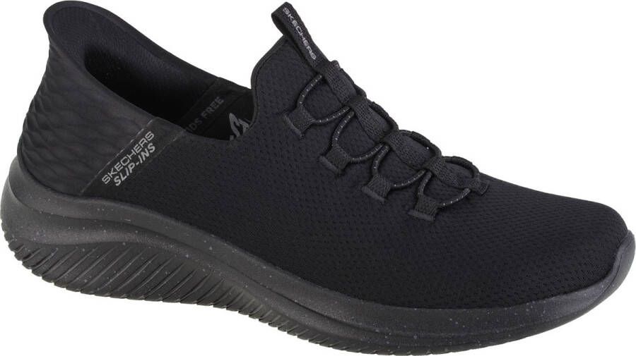 Skechers Slip-Ins Ultra Flex 3.0 Right Away 232452-BBK Mannen Zwart Sneakers Sportschoenen