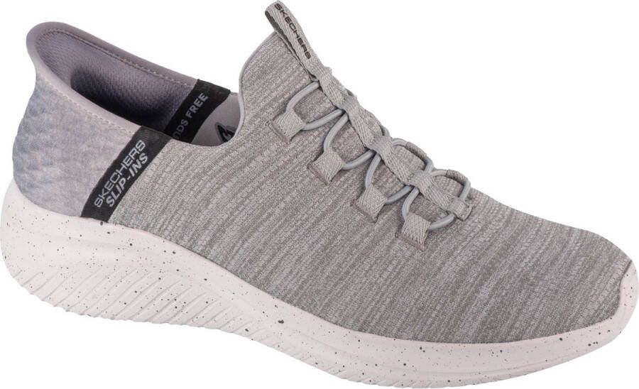 Skechers Slip-Ins Ultra Flex 3.0 Right Away 232452-GRY Mannen Grijs Sneakers Sportschoenen