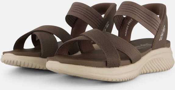 Skechers Dames Sandaal Ultra Fles 3.0-Never Better Taupe