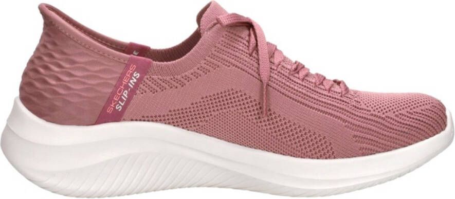 Skechers Ultra Flex 3.0 Brilliant Path Dames Sneakers Lichtroze