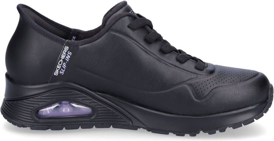 Skechers Slip-on sneakers Uno Easy Air instapschoen slippers plateausneaker met sleehak