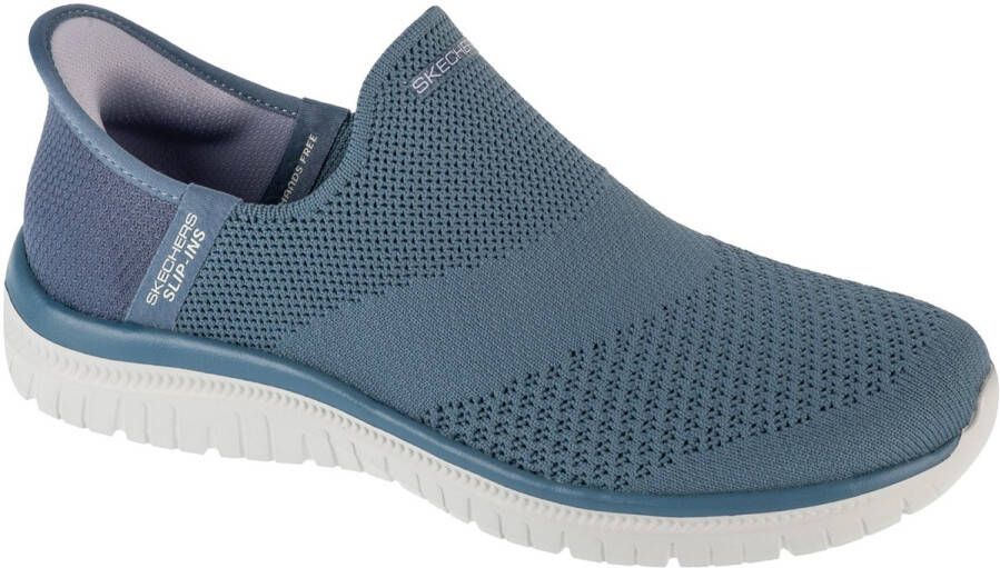 Skechers Slip-ins: Virtue Sleek Vrouwen Blauw Sneakers Sportschoenen