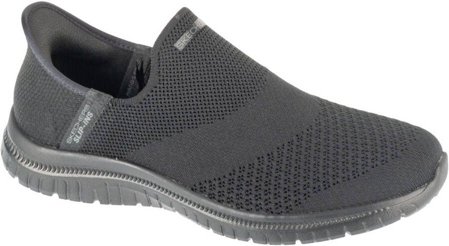 Skechers Slip-ins: Virtue Sleek Vrouwen Zwart Sneakers Sportschoenen