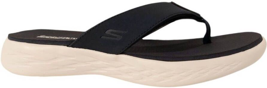 Skechers Slipper 140702 NVY On-The-Go 600-Vacay Blauw