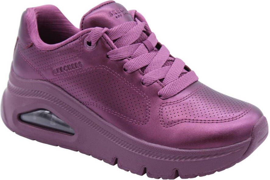 Skechers Sneakers met sleehak UNO STAND ON AIR Vrijetijdsschoen lage schoen veterschoen met zacht gevoerde binnenzool
