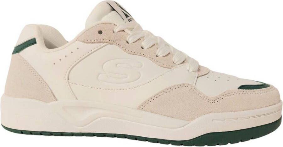 Skechers Koopa-Volley Low Lifestyle 183241-WGRN nen Wit Sneakers