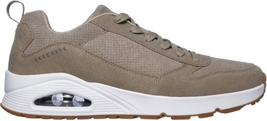 Skechers Sneaker 52456 TPE UNO Taupe Suède 8½ 42½