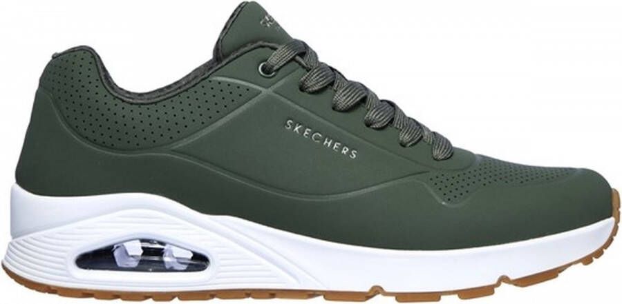 Skechers Sneaker 52458 OLV UNO Stand On Air Olijfgroen 8½ 42½