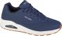 Skechers Uno Stand On Air 52458 NVY Mannen Marineblauw Sneakers - Thumbnail 1