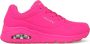Skechers Sneaker 73667 HTPK UNO Night Shades Hot Pink Neon Roze - Thumbnail 1