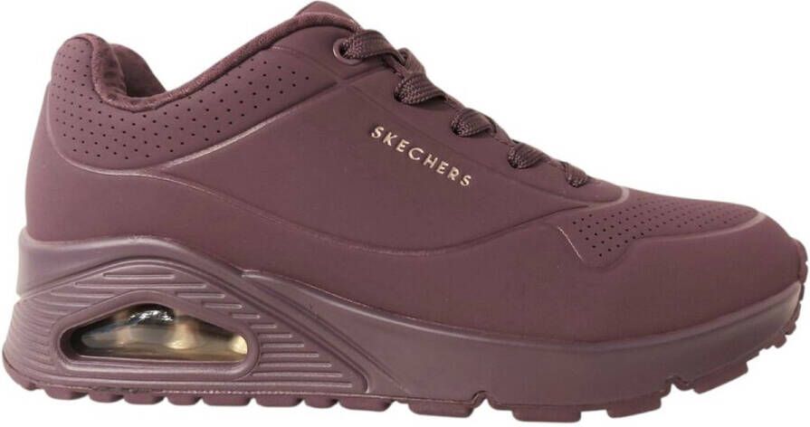 Skechers Sneakers met sleehak UNO STAND ON AIR Vrijetijdsschoen lage schoen veterschoen met zacht gevoerde binnenzool