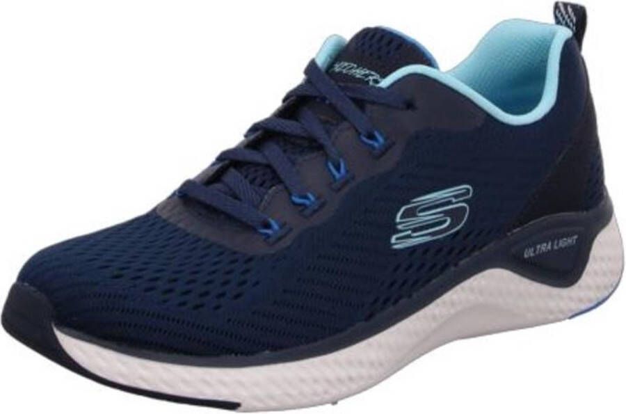 Skechers Sport Dames SOLAR FUSE COSMIC VIEW Sneakers Dames Blauw
