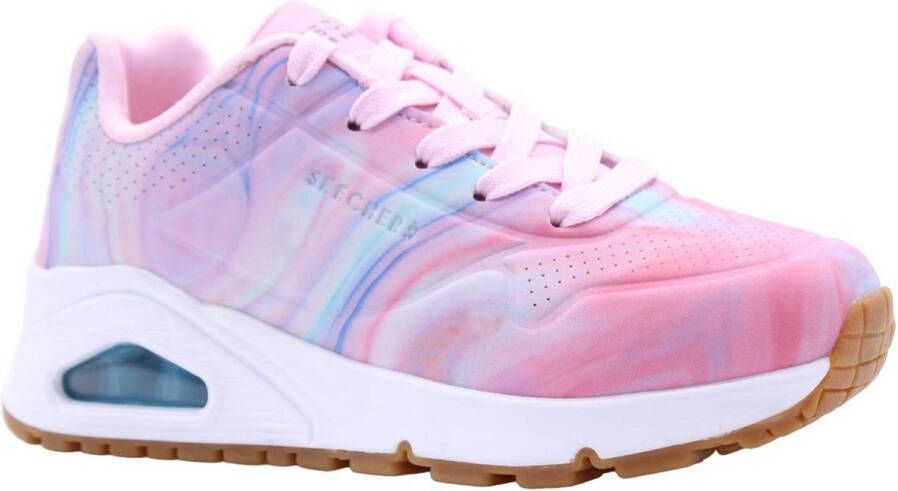 Skechers Kids Sneakers UNO GEN1-MARBLE SWEETHEART met skech-air-loopzool - Foto 4