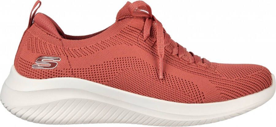 Skechers Slip-on sneakers ULTRA FLEX 3.0 BIG PLAN instapmodel met een opgestikte vetersluiting