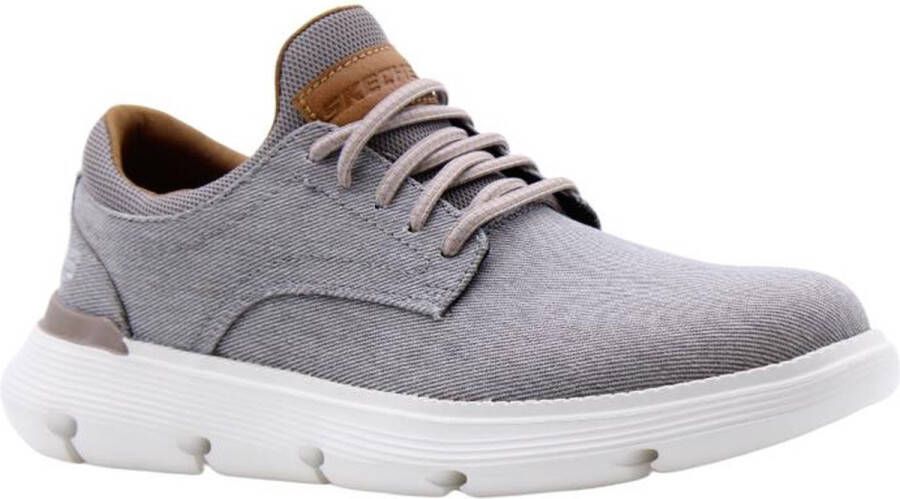 Skechers Verhoog je stijl met kwaliteitssneakers Grijs Heren
