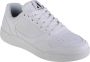 Skechers Koopa-Volley Low Varsity 183240-WHT Mannen Wit Sneakers - Thumbnail 3