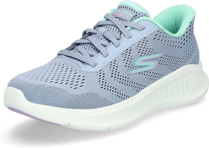 Skechers Slip-on sneakers GO WALK NOW-KHLOE Vrijetijdsschoen met hielkussen en slip-in technologie