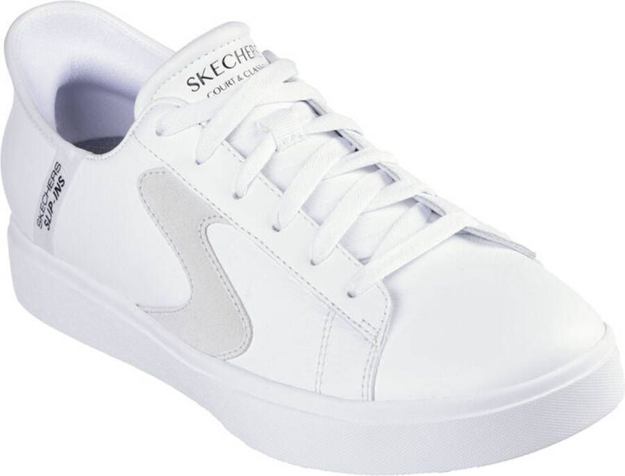 Skechers Sneaker Sport Men EDEN LX STRANDO pro Sneakers Slip ins 232448 WHT Wit