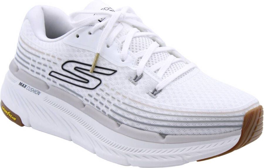Skechers Sneakers UNO WEDGE-HI STEPS wedge sneaker veterschoen met air-cooled memory foam