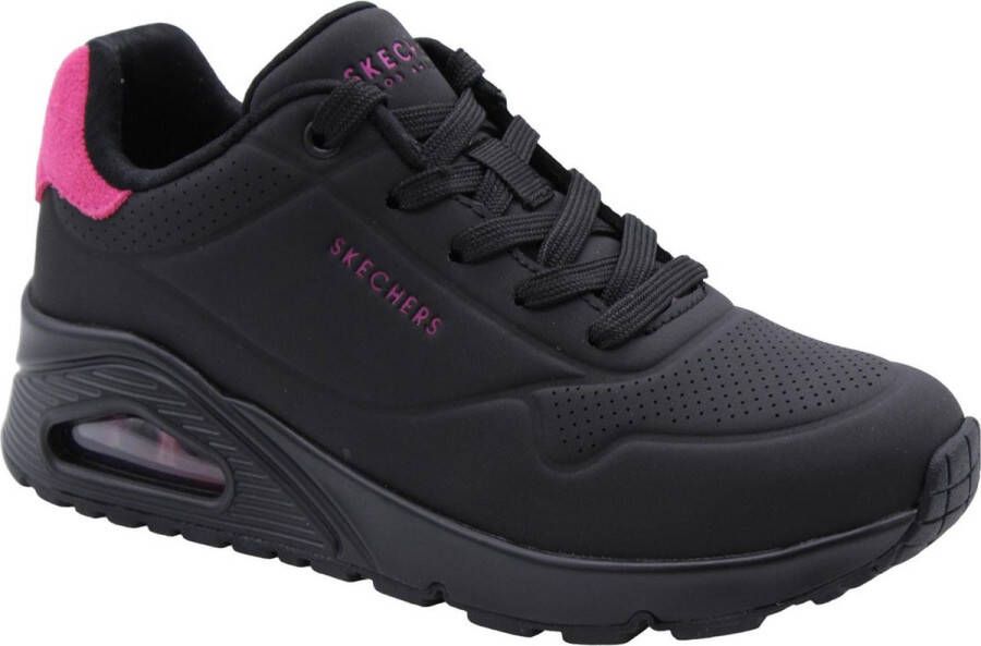 Skechers Lage Sneakers Uno-POP BACK 177092-BKHP Black Hot Pink