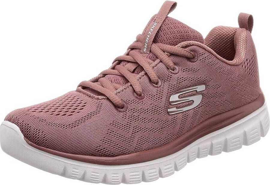 Skechers Sneakers Graceful Get Connected Vrijetijdsschoen lage schoen veterschoen met memory foam