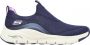 Skechers Arch Fit Keep It Up Dames Sneakers Navy Purple - Thumbnail 1