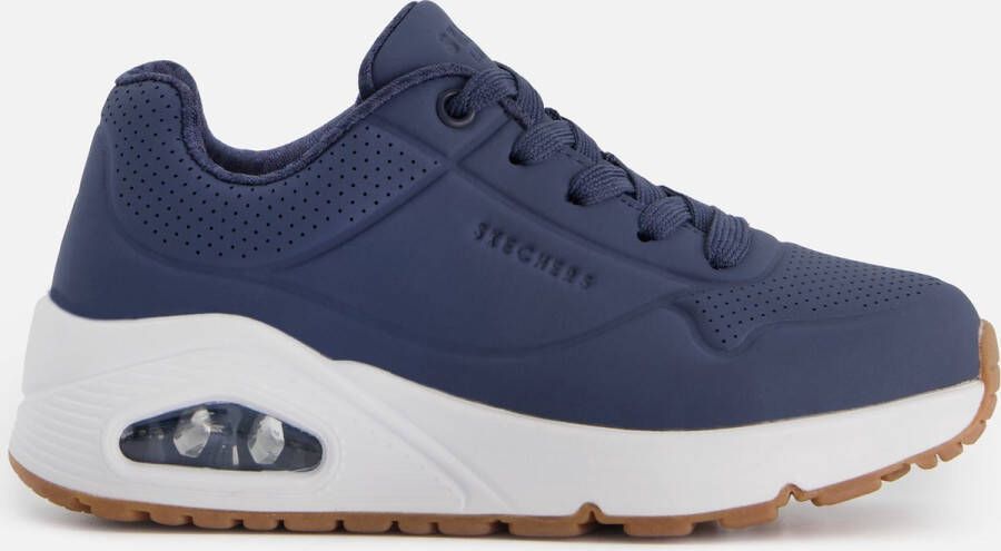 Skechers Sneakers Blauw Synthetisch 090205 Kunstleer