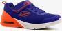 Skechers Microspec Max kinder sneakers blauw groen Extra comfort Memory Foam - Thumbnail 1