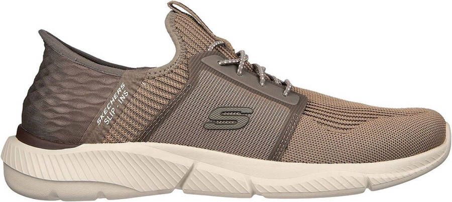 Skechers Ingram Brackett Sneakers taupe Textiel Heren