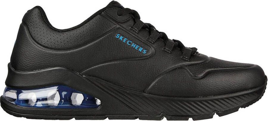 Skechers Uno 2 232181-BKBL Mannen Zwart Sneakers