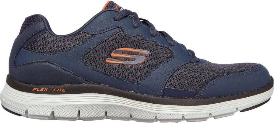 Skechers Flex Advantage 4.0 Heren Sneakers Navy